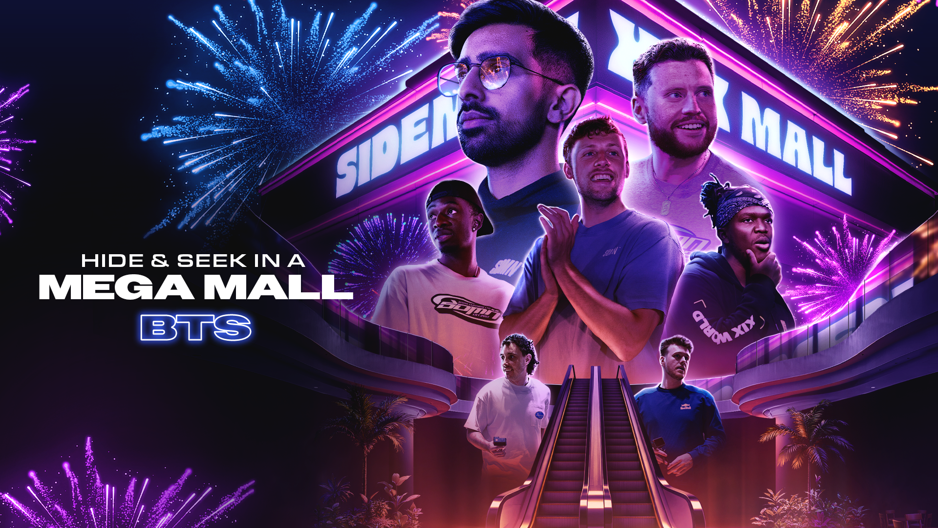 We Played Hide & Seek In UK's Biggest Shopping Centre BTS