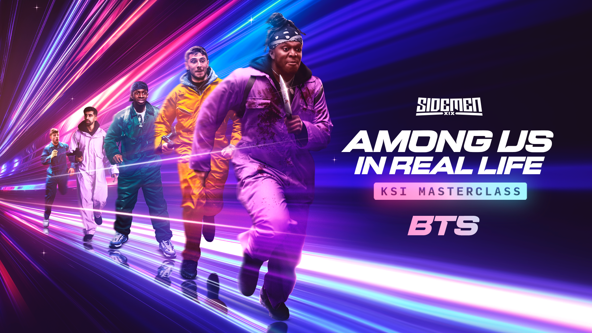 Sidemen Among Us In Real Life: KSI Masterclass BTS