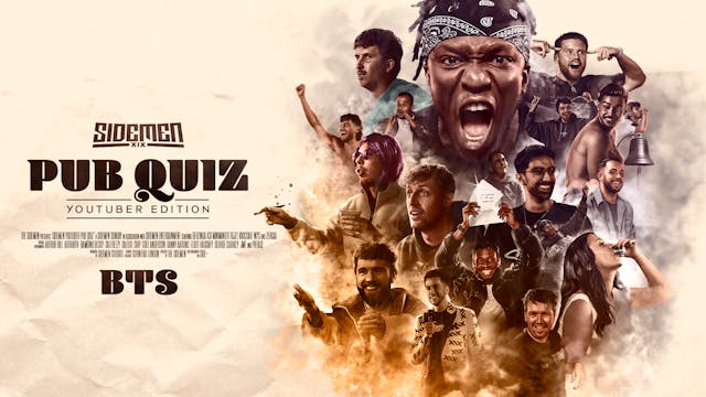 Sidemen Youtuber Pub Quiz BTS