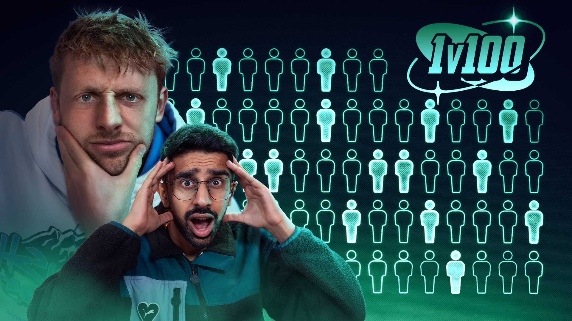 Harry & Vik Take On Discord | 1V100