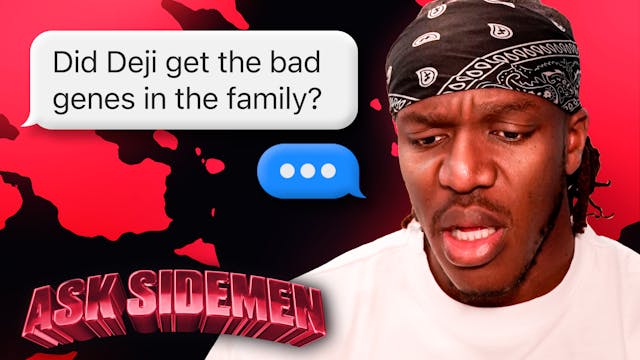 Deji's Obsessed With Sidemen Cards