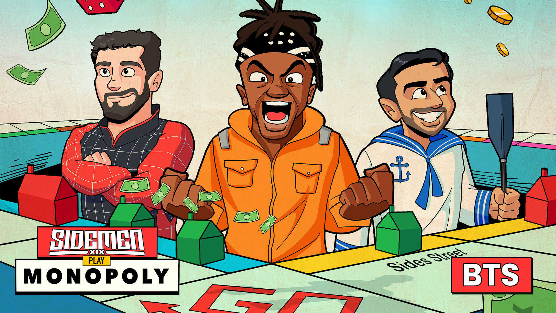 Sidemen Monopoly In Real Life 2 BTS