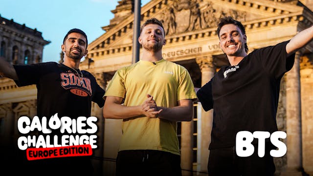 Calorie Challenge Europe Edition BTS