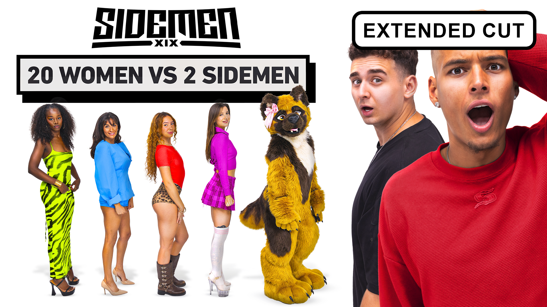 20 Women vs 2 Sidemen: Marlon & Lacy Edition (EXTENDED CUT)
