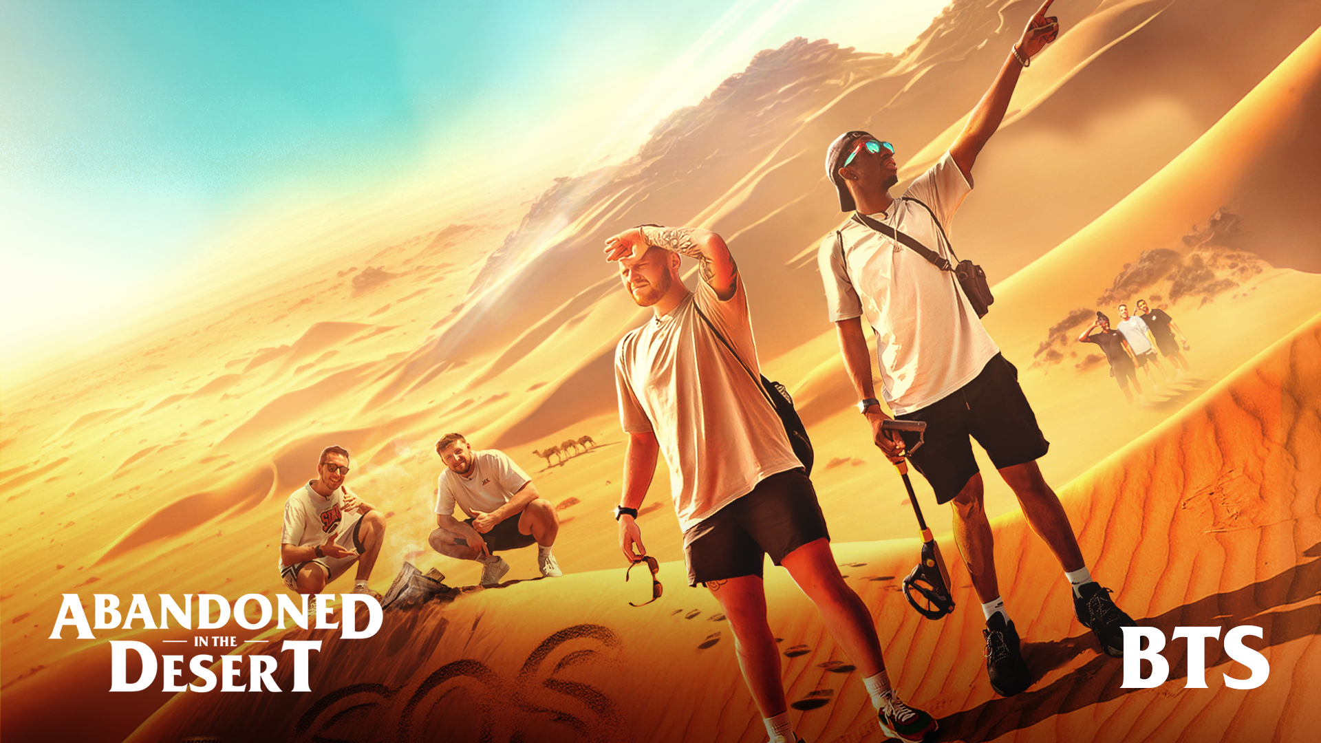 Sidemen Abandoned In The Desert BTS