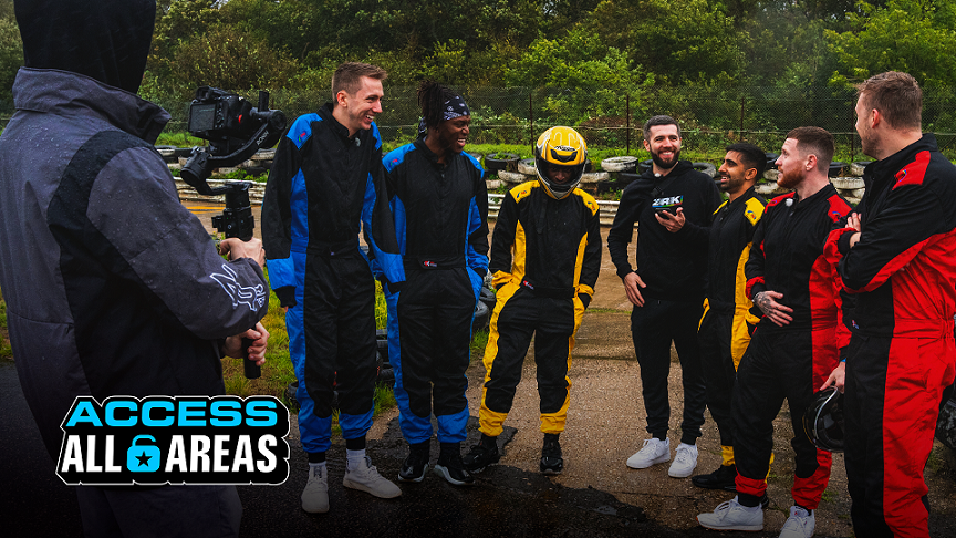 �500 Car Challenge BTS