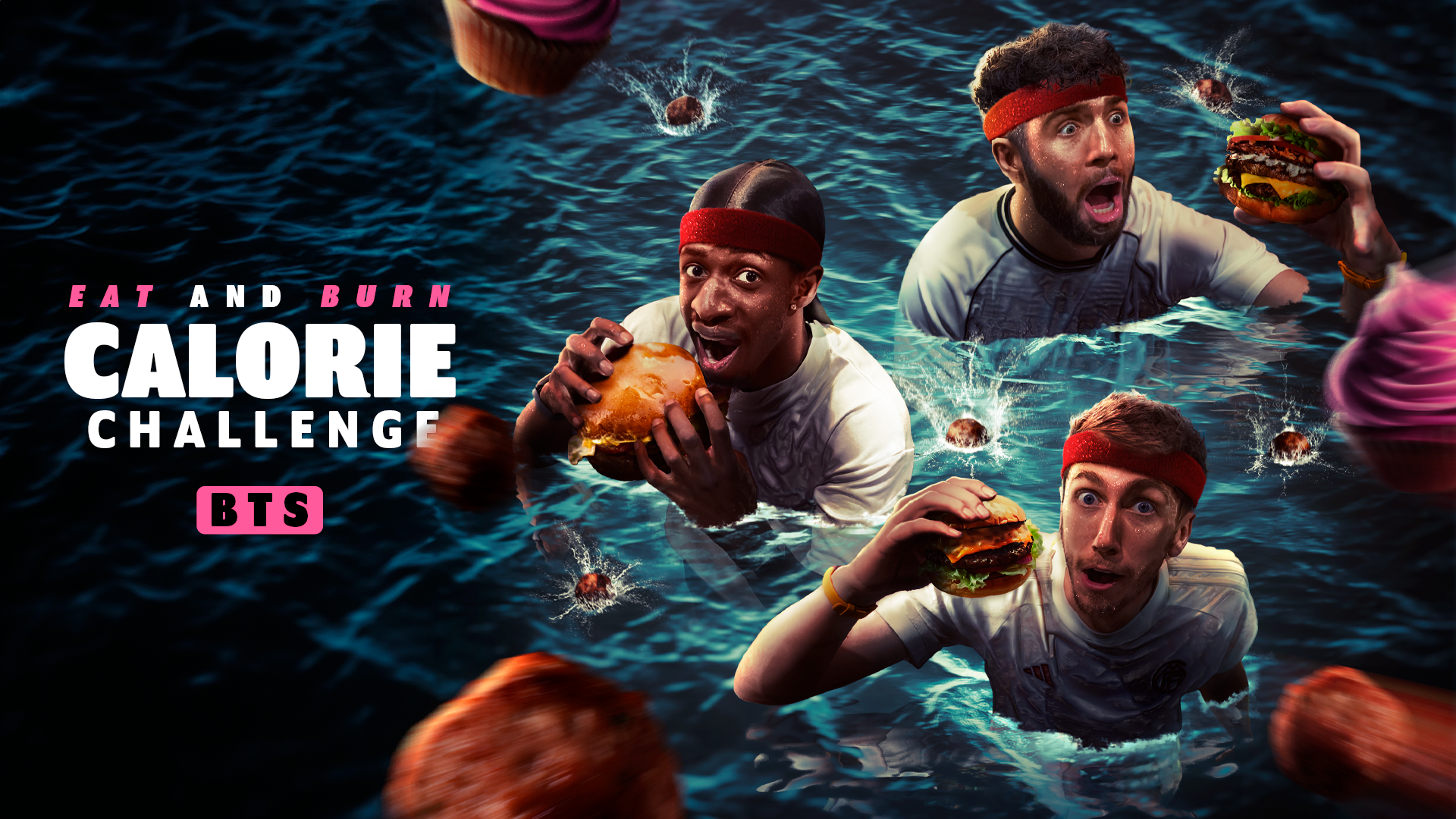 Sidemen Ultimate Calorie Battle BTS