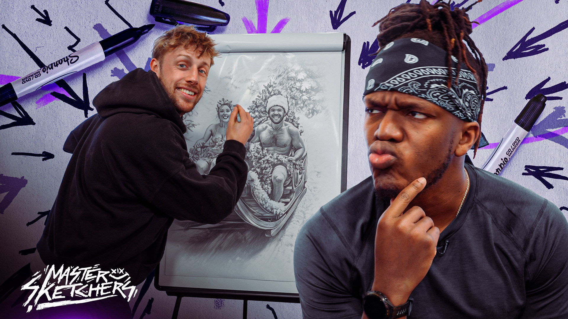 Threesomes VS 69 | Master Sketchers