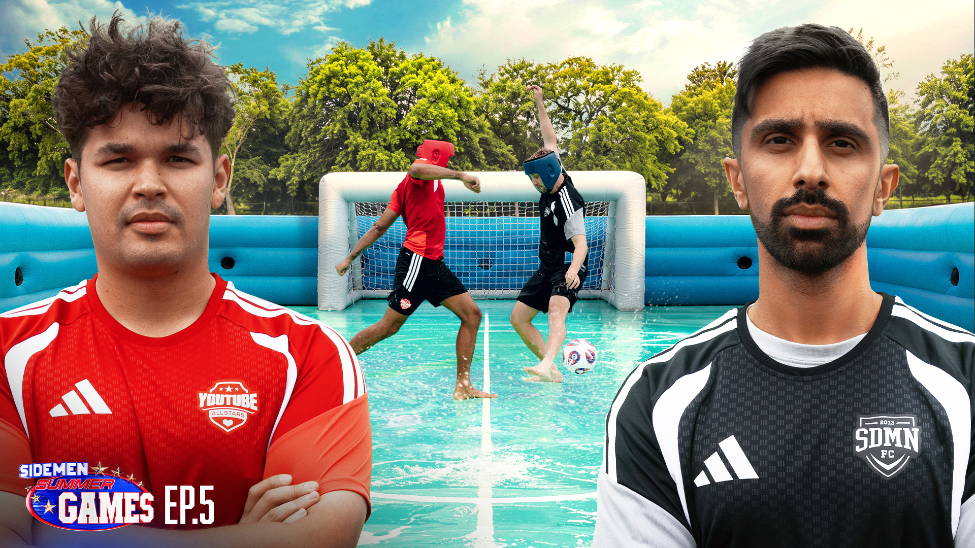 Sidemen Summer Games: SLIP & SLIDE FOOTBALL (FINAL)