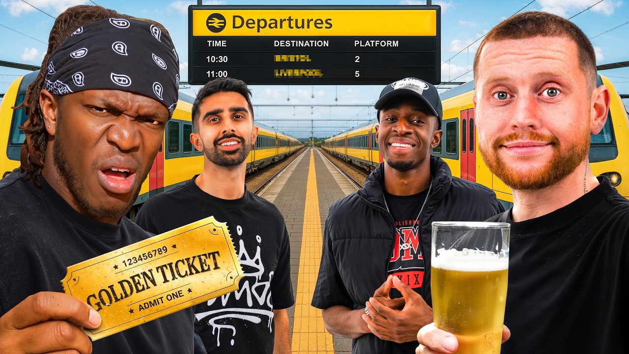 Sidemen Train Roulette