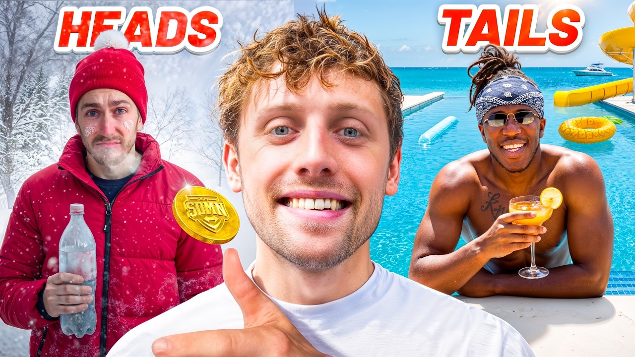 Sidemen Holiday But Everything is Decided by Coin Flips