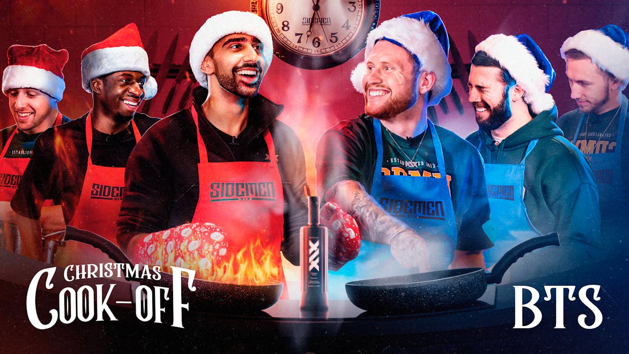 SIDEMEN EXTREME CHRISTMAS COOK OFF BTS - LATEST EPISODES - Side+