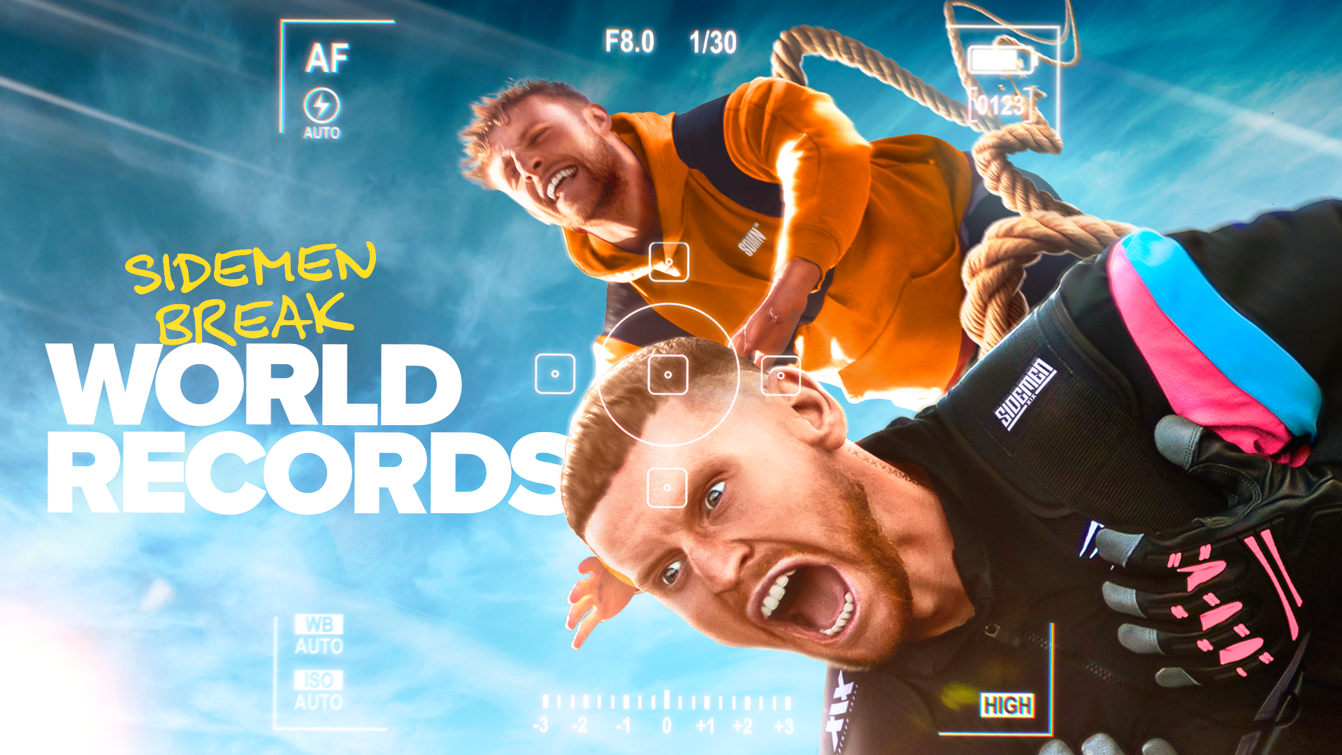 Sidemen Break The Weirdest World Records BTS