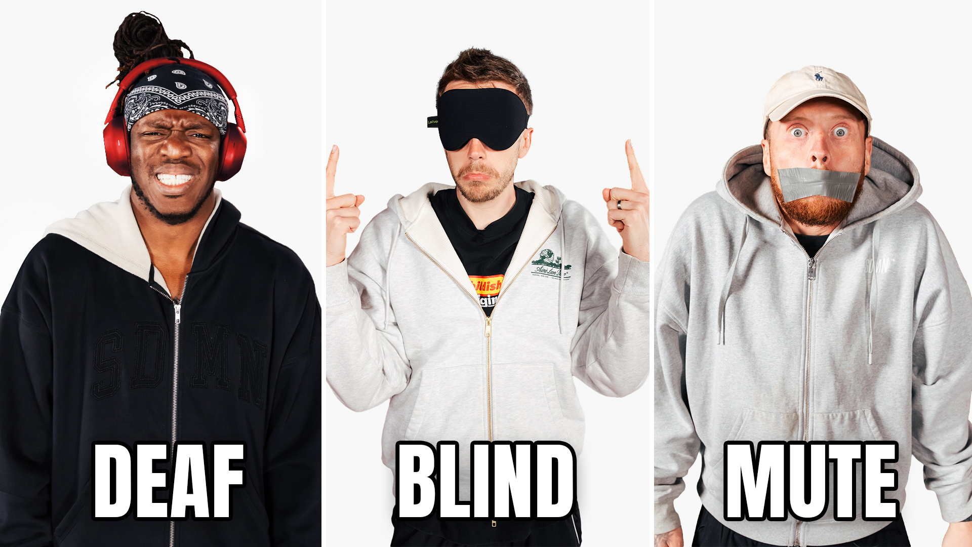 Sidemen Blind Deaf Mute | Side+ Saturdays