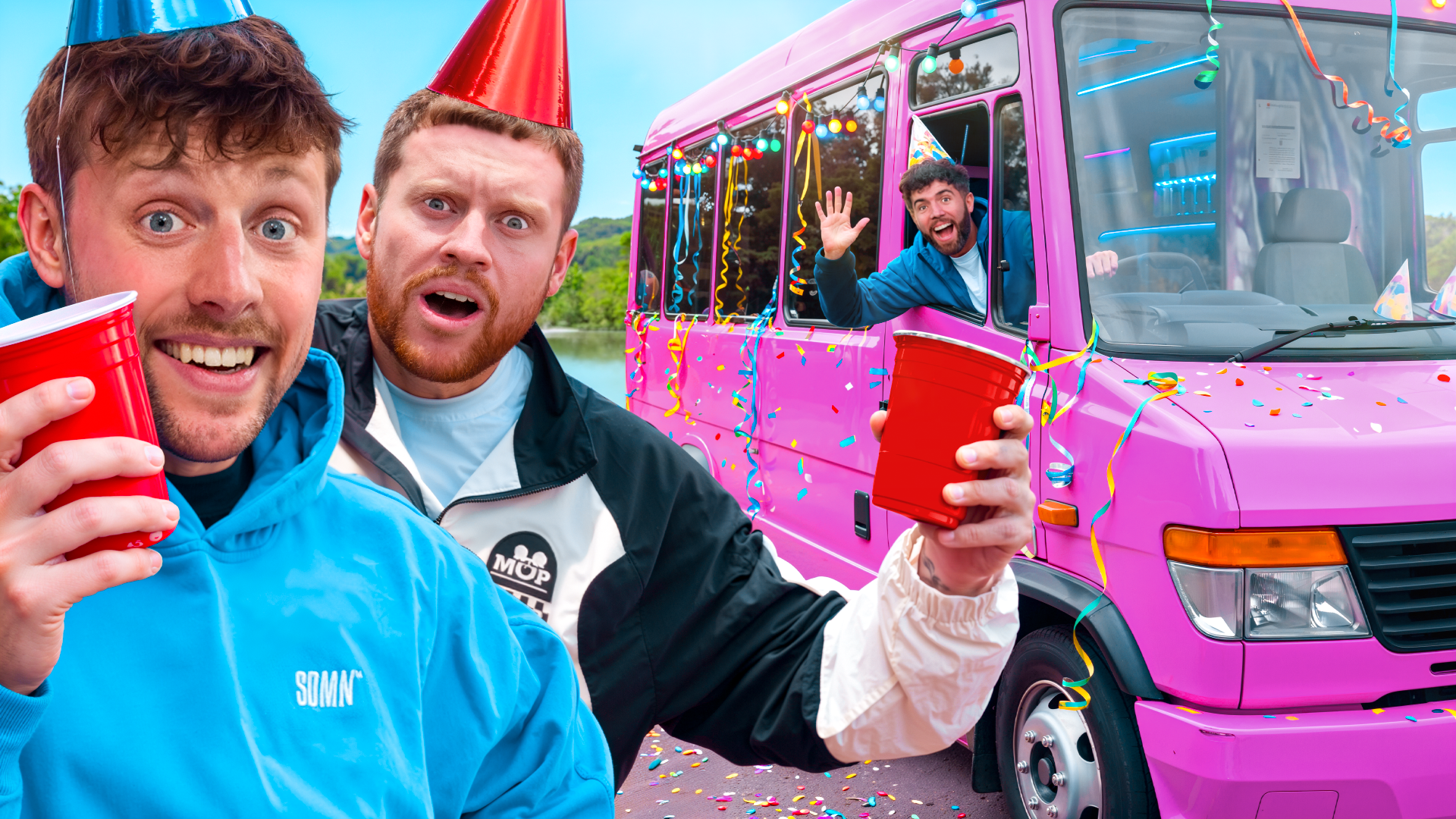 Sidemen YouTuber Party Bus