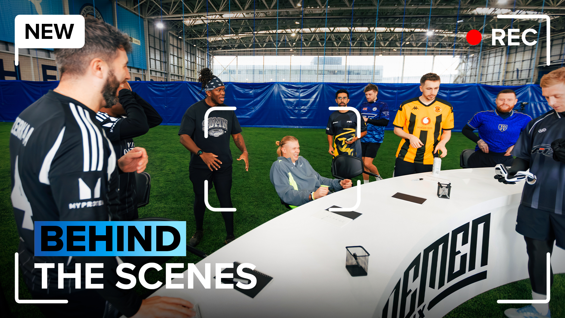 Sidemen Guess The Footballer ft. Erling Haaland BTS