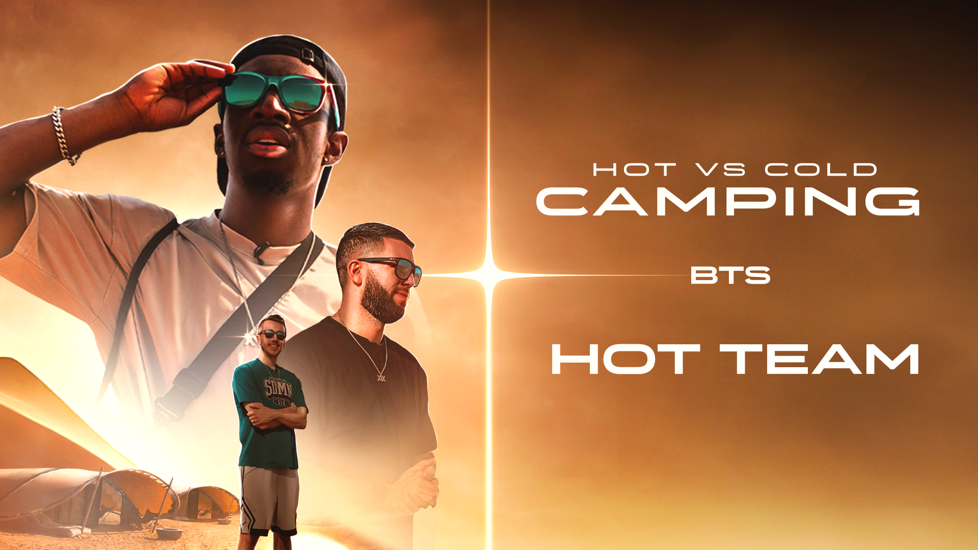 Hot VS Cold Camping (Extreme) Pt. 1 BTS