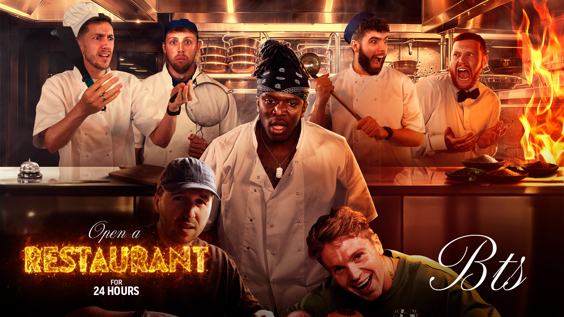 Sidemen Open A 5 Star Restaurant BTS