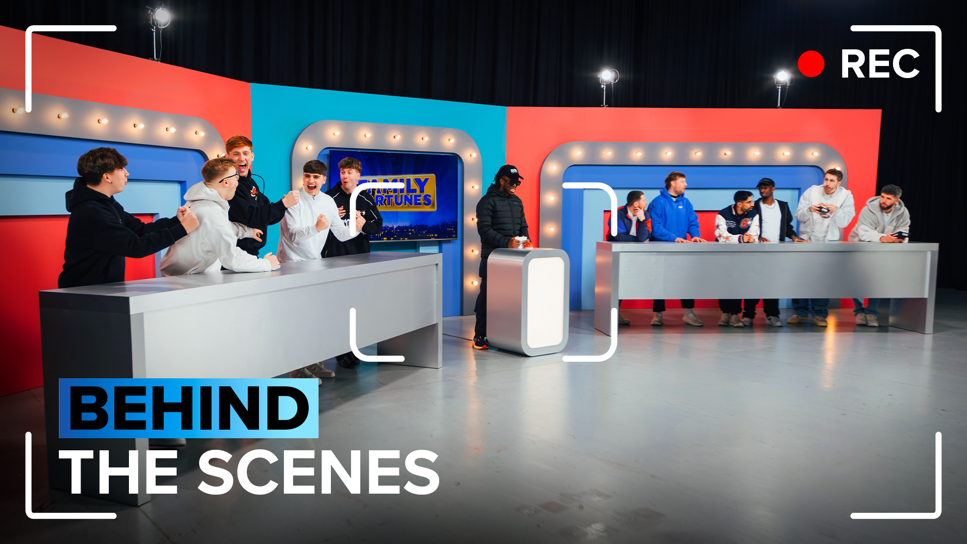 Sidemen Family Fortunes BTS