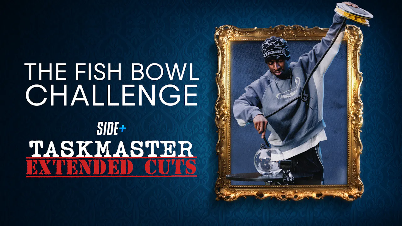 Taskmaster Fish Poster Fish Bowl Challenge - Taskmaster Extended Cut - Side+