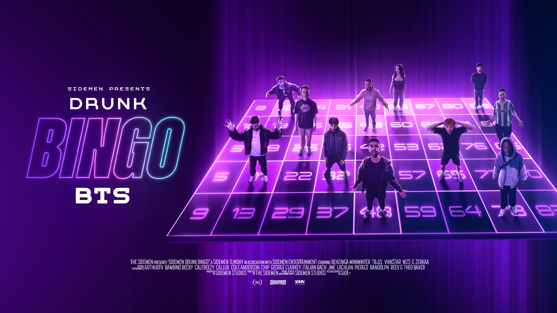 Sidemen Youtuber Drunk Bingo BTS