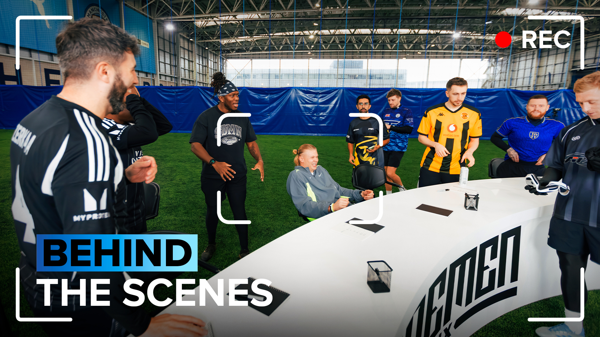 Sidemen Guess The Footballer ft. Erling Haaland BTS