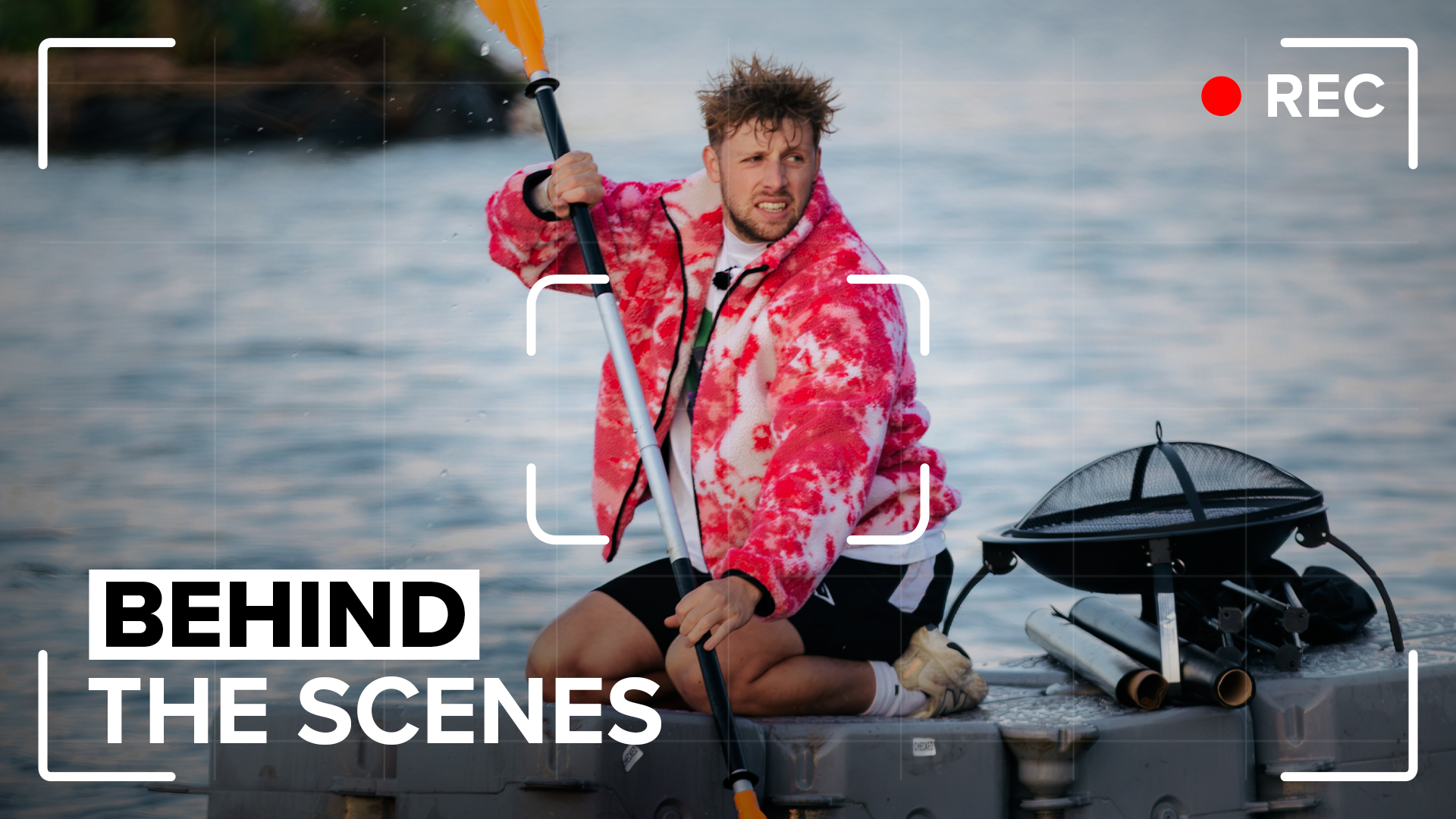 Sidemen Survive On a Raft for 24 Hours BTS