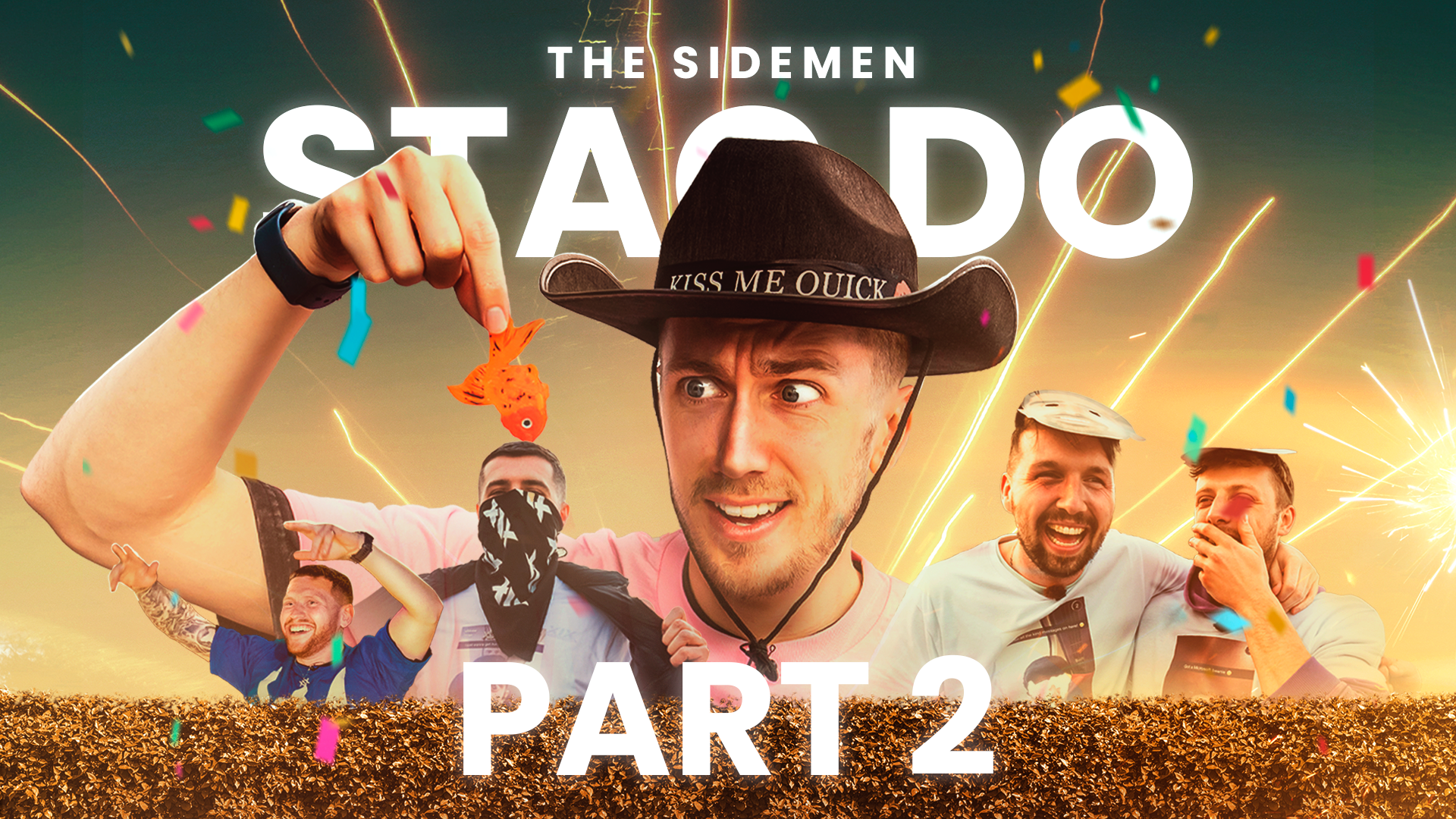 Sidemen $100,000 V $100 Stag Do Pt. 2 BTS