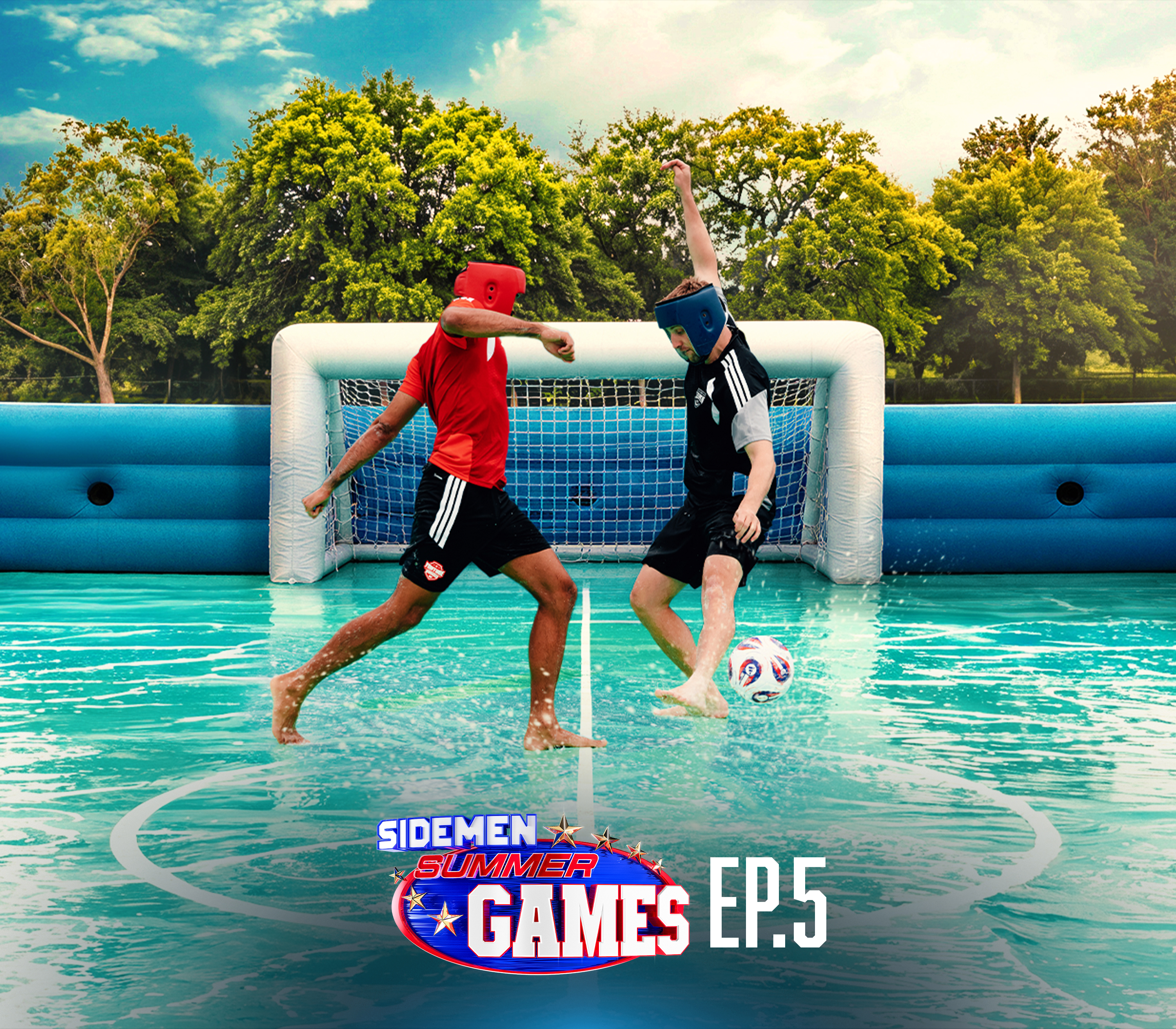 Sidemen Summer Games: SLIP & SLIDE FOOTBALL (FINAL)