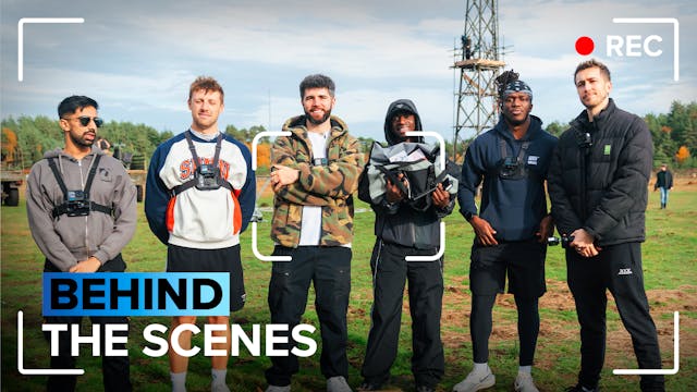 Hide & Seek In A Military Base BTS