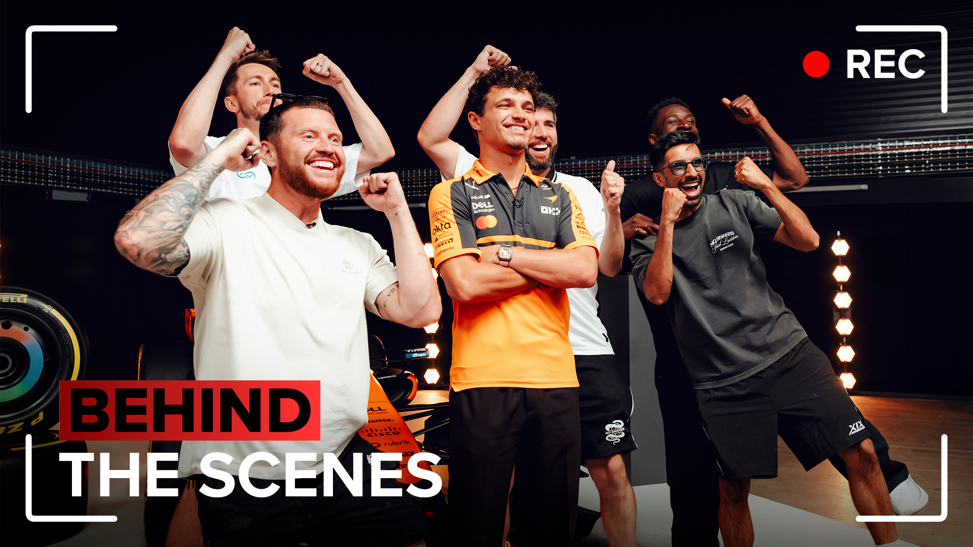 Guess The F1 Driver ft. Lando Norris BTS