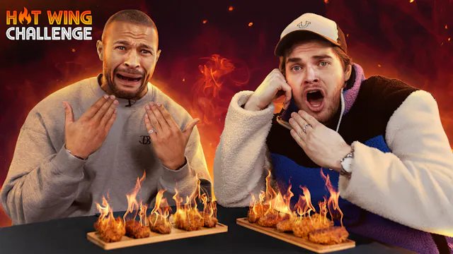 YouTuber Hot Wings Challenge
