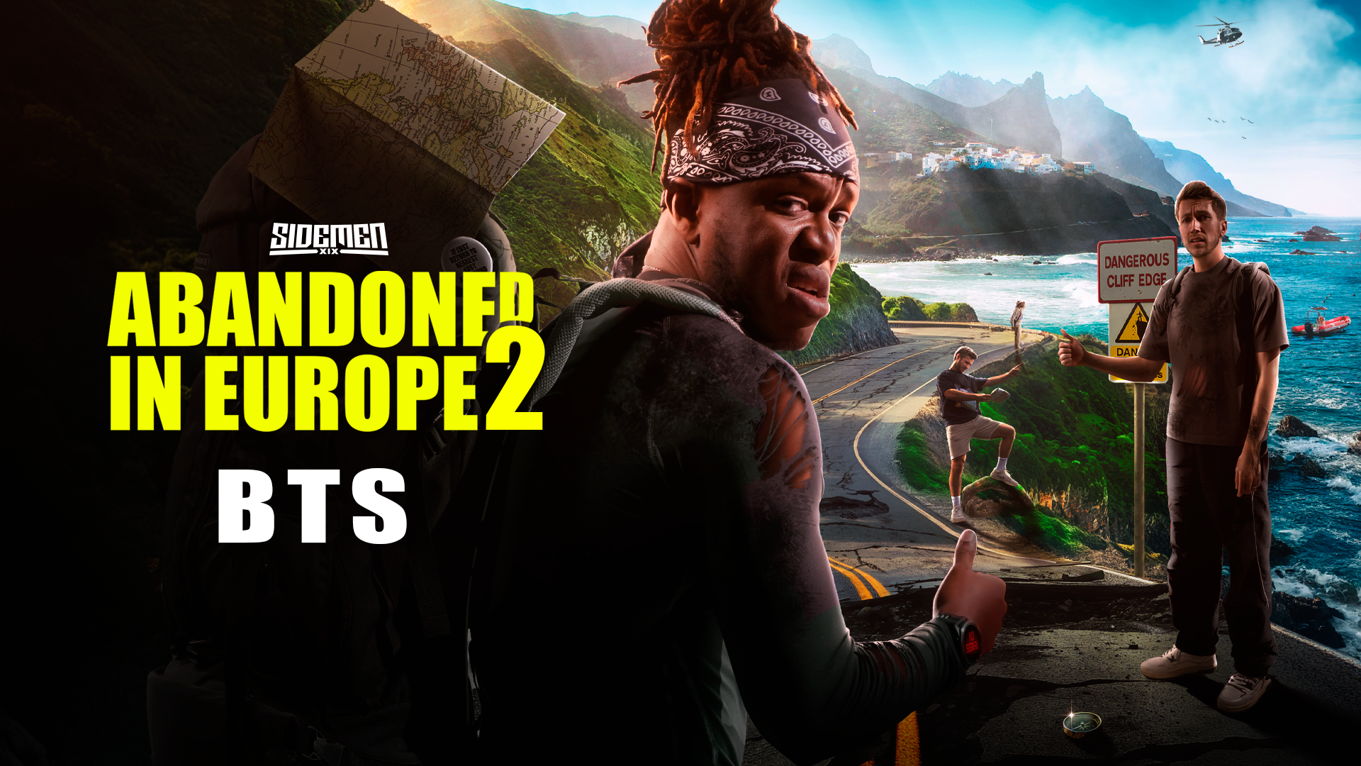 Sidemen Abandoned In Europe 2 BTS
