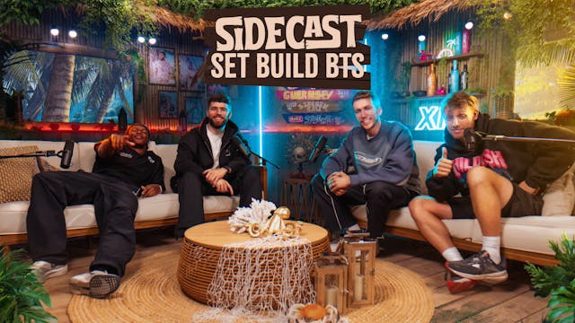 SIDECAST SEASON 4 SET BUILD BTS