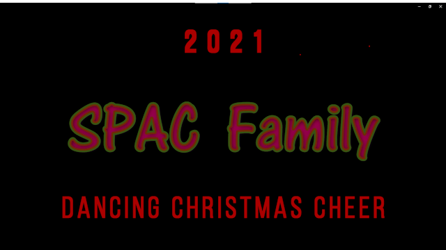 SPAC Family Dancing Christmas Cheer