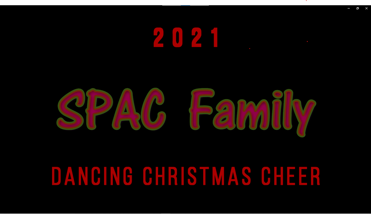 SPAC Family Dancing Christmas Cheer