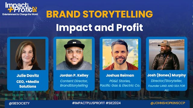 BRAND STORYTELLING - IMPACT & PROFIT