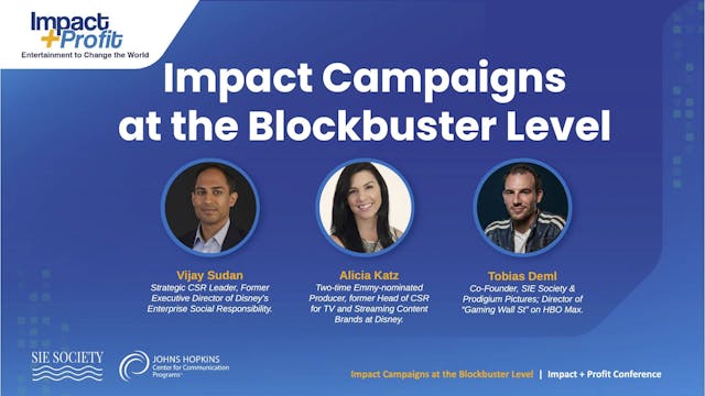 Impact Campaigns at the Blockbuster L...