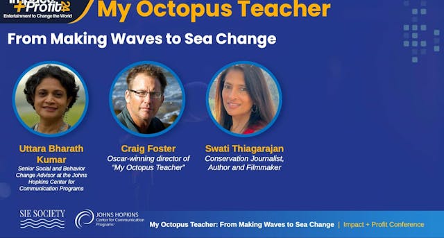 MY OCTOPUS TEACHER - FROM MAKING WAVES TO SEA CHANGE