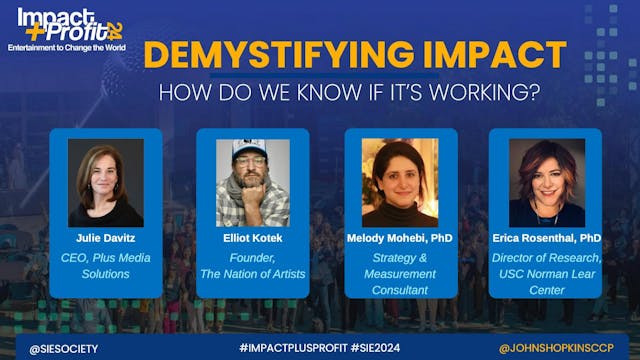 DEMYSTIFYING IMPACT - HOW DO WE KNOW IF ITS WORKING