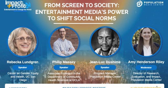 From Screen to Society - Entertainment Media's Power to Shift Social Norms