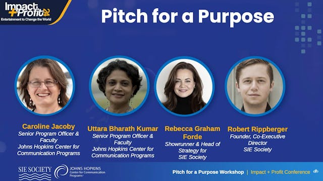 INTERACTIVE PITCH FOR A PURPOSE