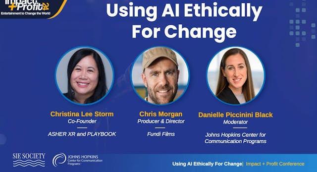 USING AI ETHICALLY FOR CHANGE