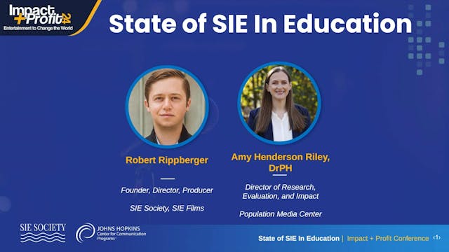 UNVEILING - STATE OF SIE IN EDUCATION