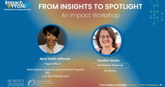 From Insights to Spotlight - Creating Stories That Spark Change - An Impact Workshop