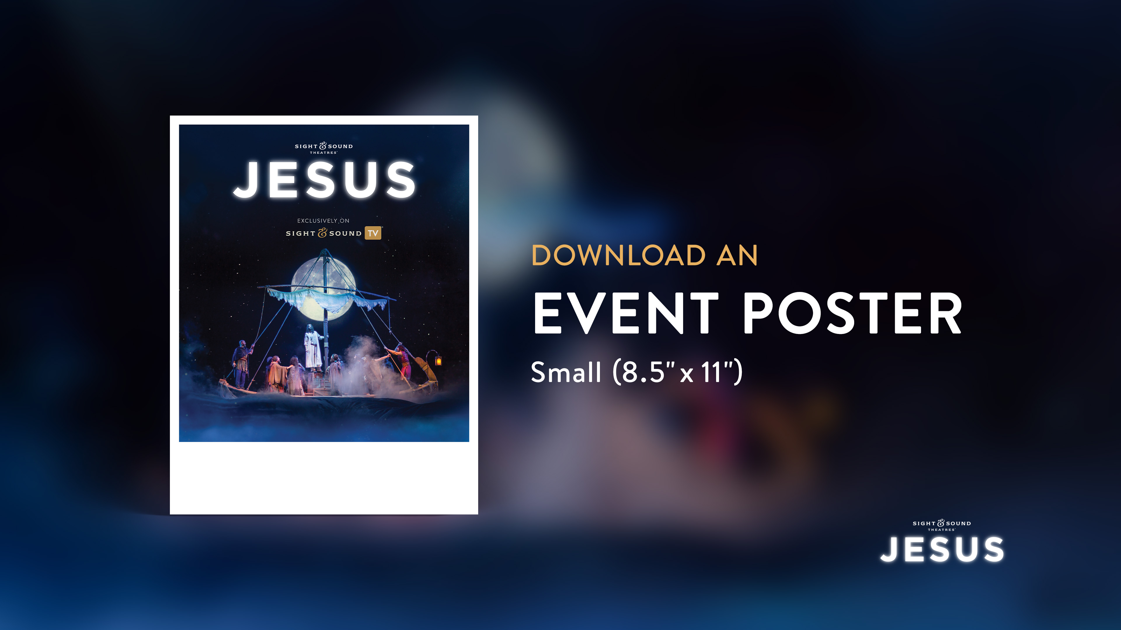 JESUS | Event Poster (8.5" x 11")