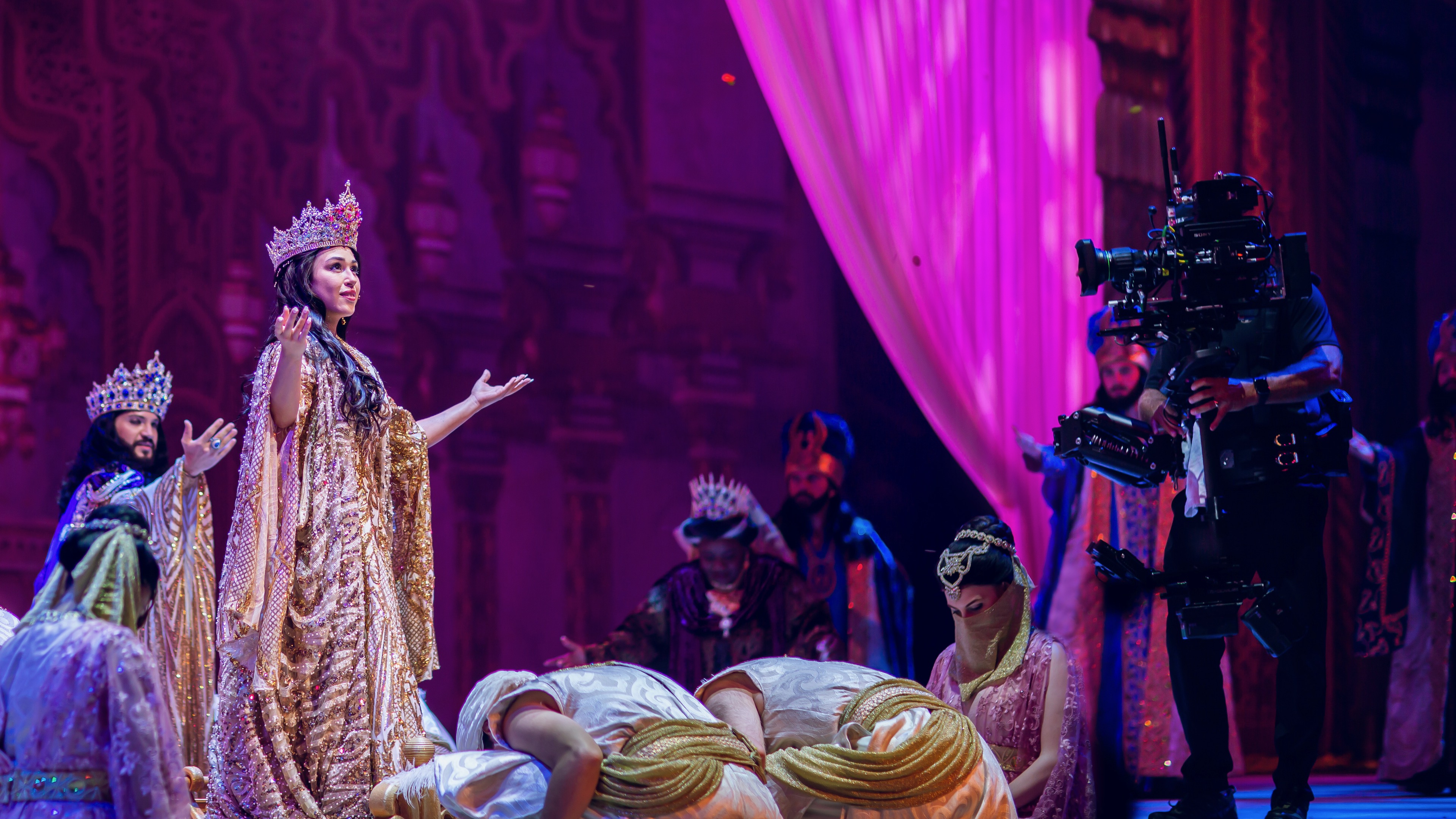 QUEEN ESTHER | Filming the Show