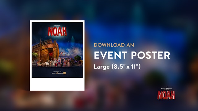 NOAH | Event Poster (8.5" x 11")