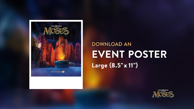 MOSES | Event Poster (8.5" x 11")