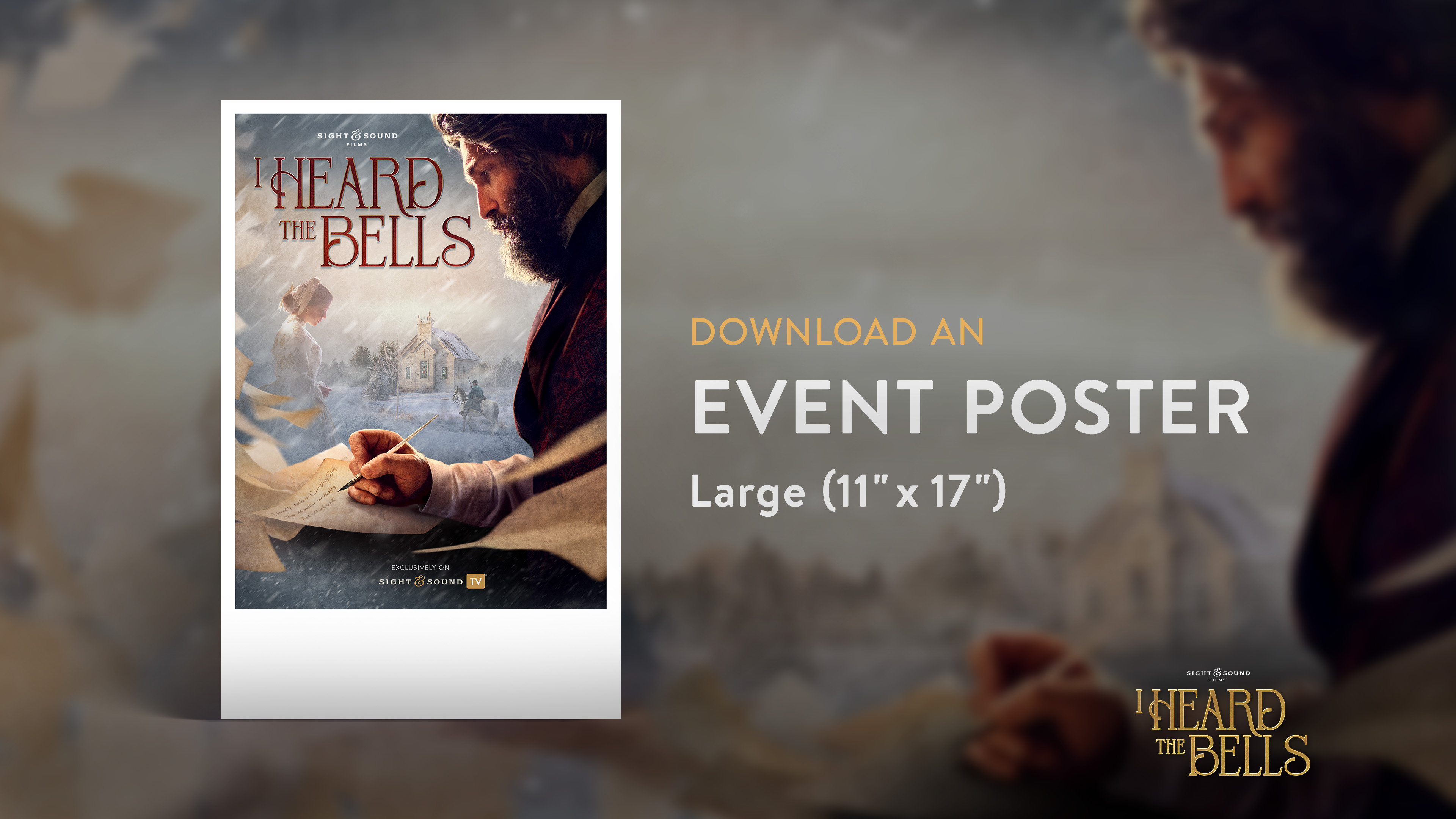 i HEARD THE BELLS | Event Poster (11" x 17")